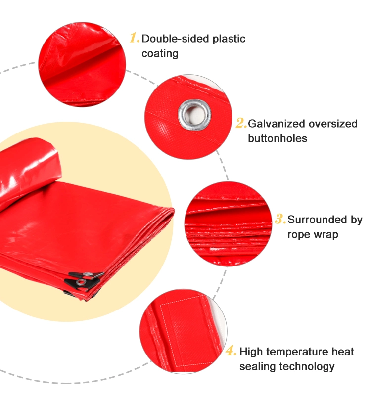 Durable Polyester Base Fabric Knife PVC Coated Tarpaulin for Tent/Cover/Awning/Pond