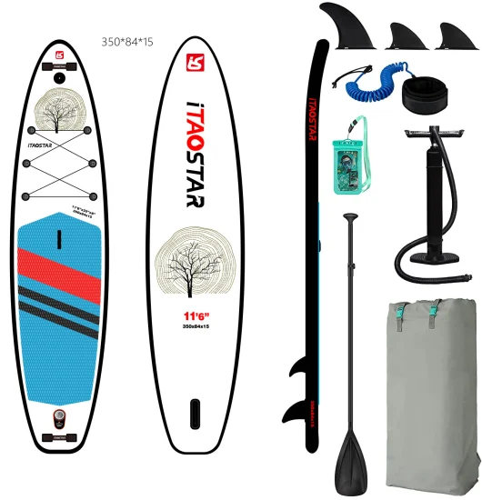 Tavole Itaostar Water Sports PVC Drop Stitch Materiale Gonfiabile Sup Soft Top Stand Up Paddle